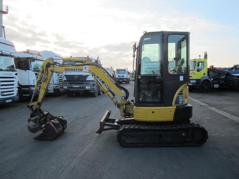 Pelle Komatsu PC26MR-3 Mini-pelle