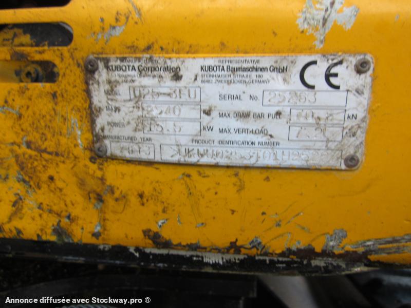 Photo Kubota U25  image 7/9