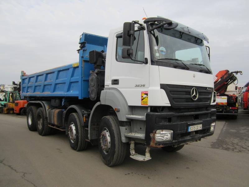 Camion Mercedes AXOR 3236 Benne Bi-benne