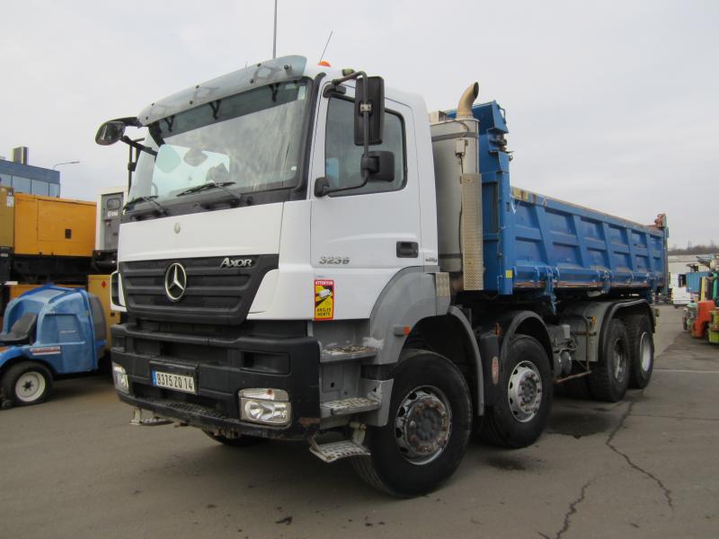 Camion Mercedes AXOR 3236 Benne Bi-benne