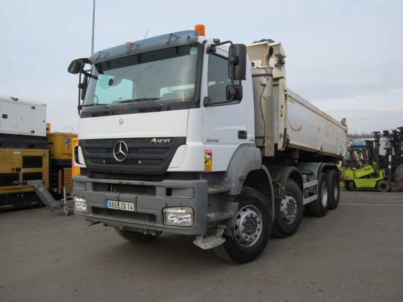 Camion Mercedes AXOR 3240 Benne Bi-benne