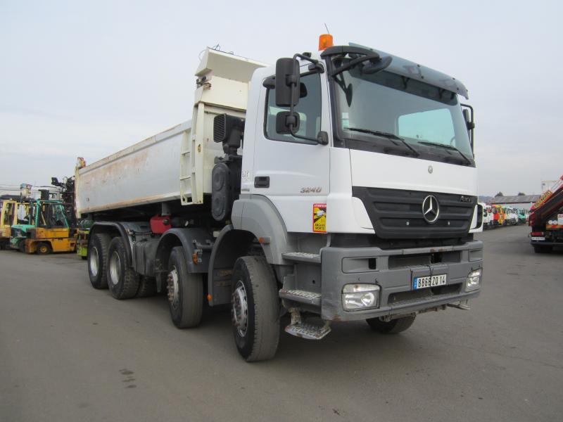 Camion Mercedes AXOR 3240 Benne Bi-benne