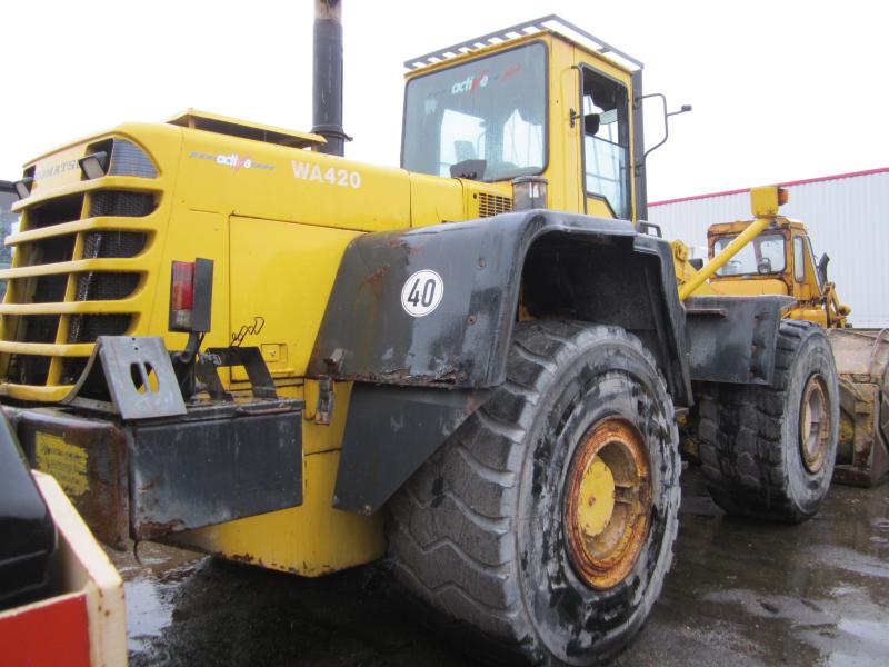 Chargeuse Komatsu WA420-3 active Chargeuse sur pneus