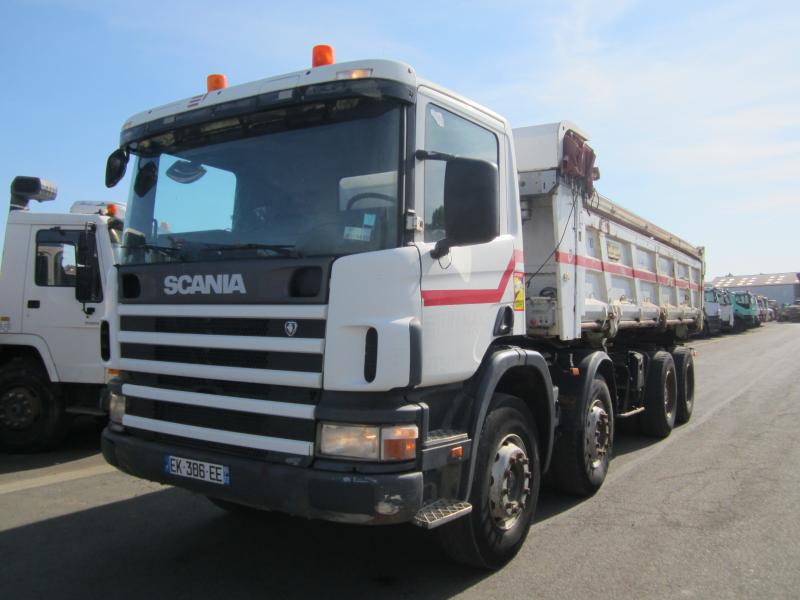 Camion Scania 124C 360 Benne Bi-benne