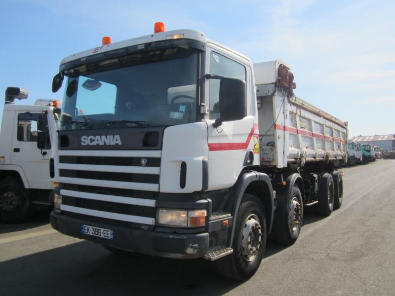 Camion Scania 124C 360 Benne Bi-benne