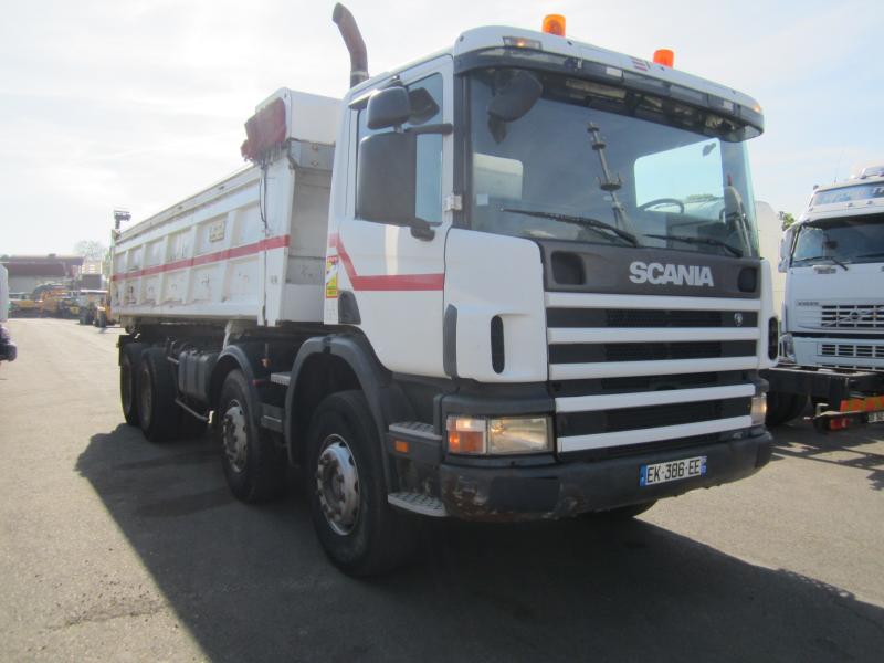 Camion Scania 124C 360 Benne Bi-benne