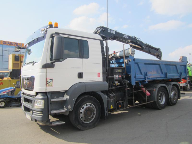 Camion MAN TGS 26.320 Benne Bi-benne