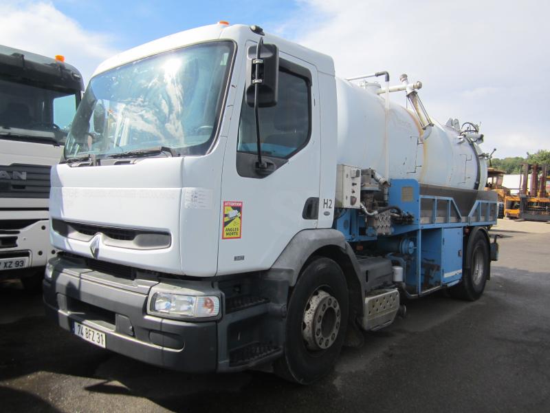 Engin de voirie Renault Premium 340 Camion hydrocureur