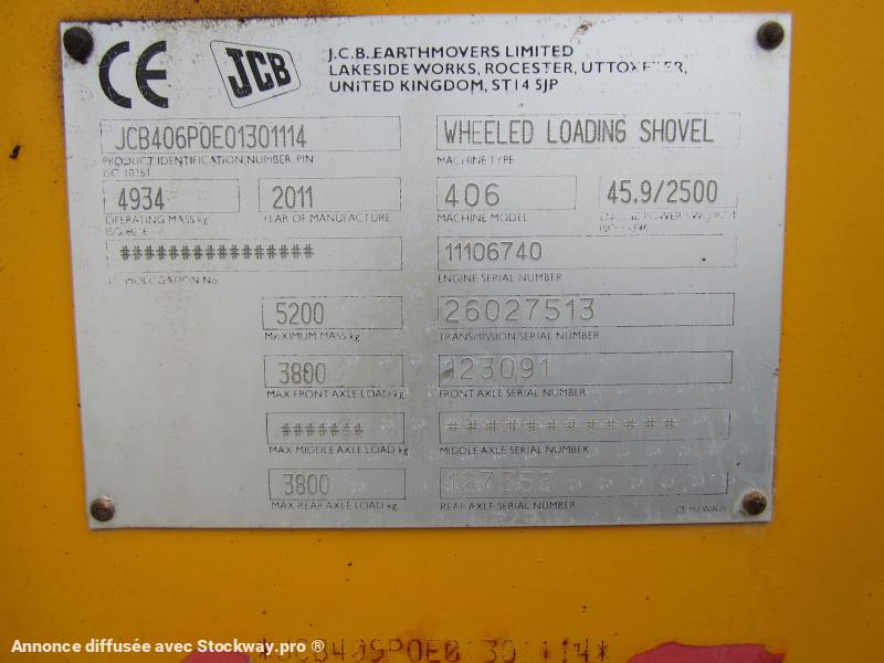 Photo Jcb 406  image 11/14