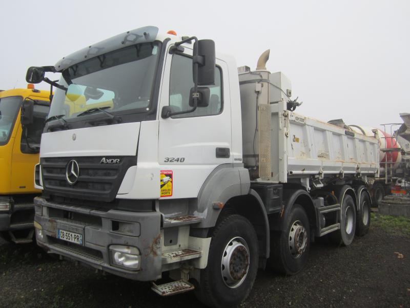 Camion Mercedes Axor 3240 Benne Bi-benne