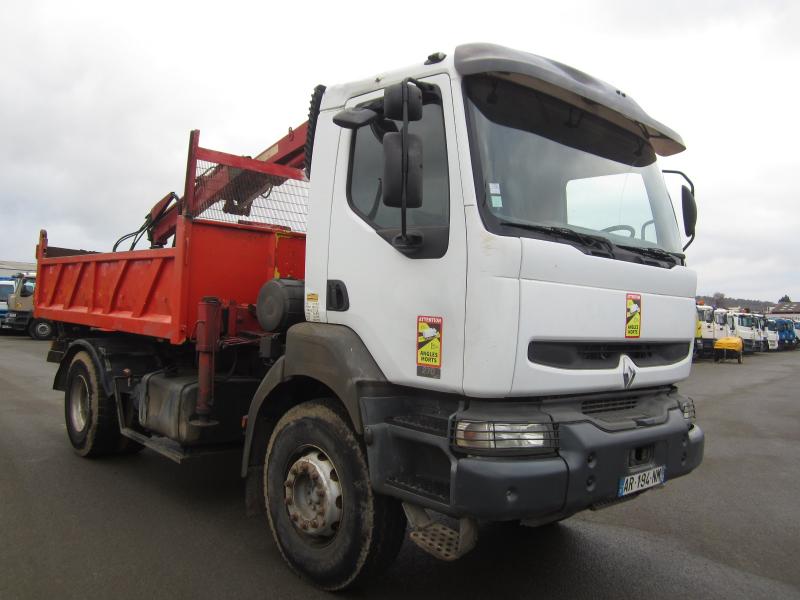 Camion Renault Kerax 270 DCI Benne Bi-benne