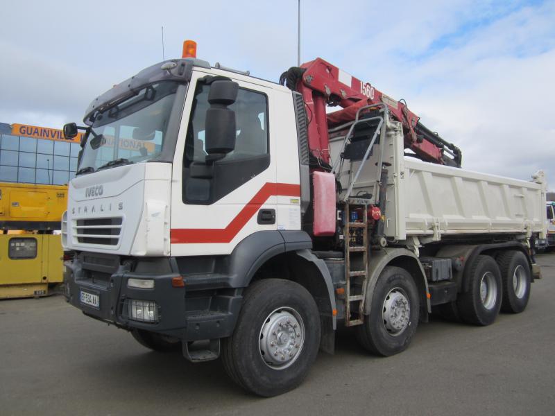 Camion Iveco Stralis Benne Bi-benne