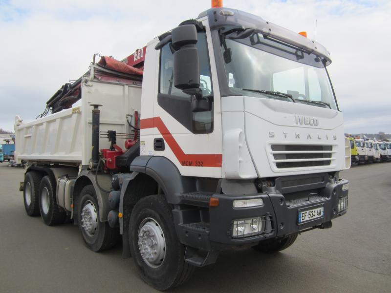 Camion Iveco Stralis Benne Bi-benne