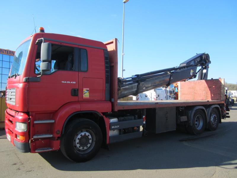 Camion MAN TGA 26.430 Plateau