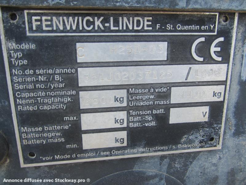 Photo Fenwick H25D-03  image 3/10