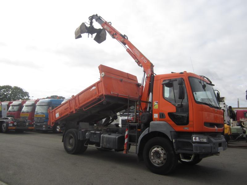 Camion Renault Kerax 320 DCI Benne Bi-benne