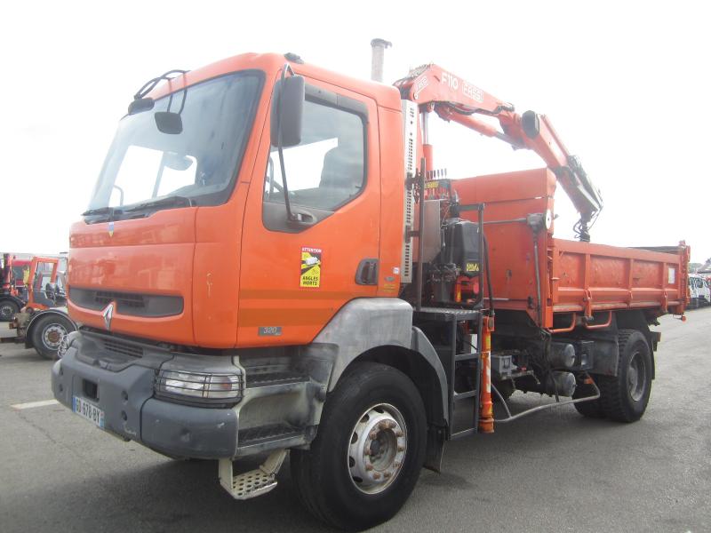 Camion Renault Kerax 320 DCI Benne Bi-benne