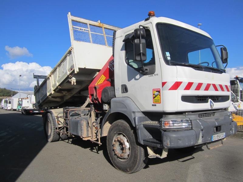 Camion Renault Kerax 260 Benne Benne arrière