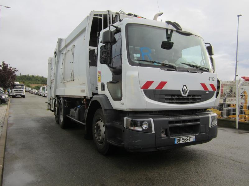 Engin de voirie Renault Premium 320 DXI Camion benne à ordures ménagères