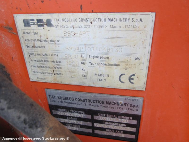 Photo Fiat Kobelco B95  image 5/10