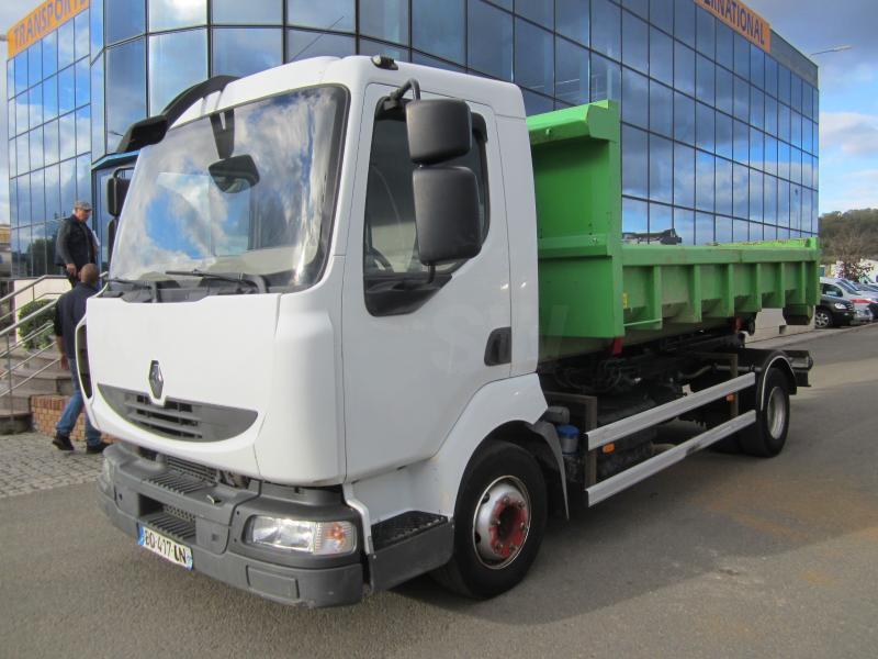 Camion Renault Midlum 180 Polybenne