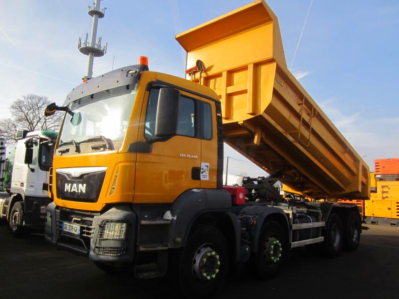 Camion MAN TGS 35.440 Benne Benne arrière