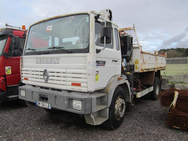 Camion Renault Manager 230 ti Benne Bi-benne