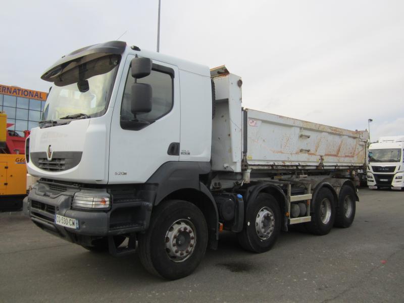 Camion Renault Kerax 520 DXI Benne Bi-benne