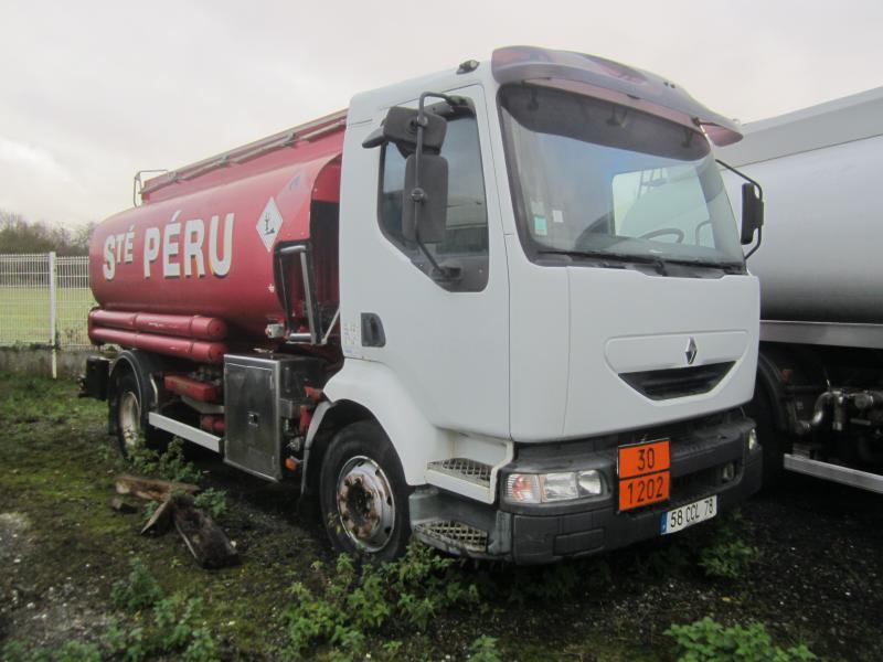 Camion Renault Midlum Citerne Hydrocarbures