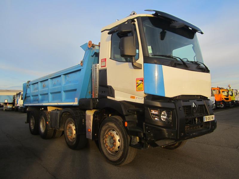 Camion Renault Gamme C 380 Benne Benne arrière