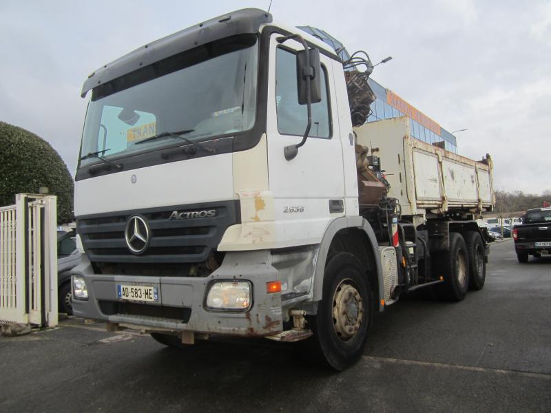 Camion Mercedes Actros 2636 Benne Bi-benne