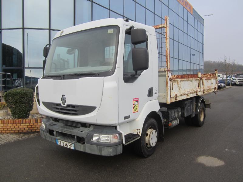 Camion Renault Midlum 150 DCI Benne Benne arrière