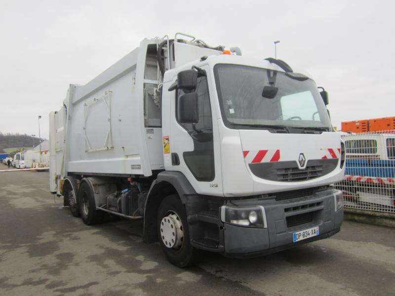 Engin de voirie Renault Premium 320 DXI Camion benne à ordures ménagères