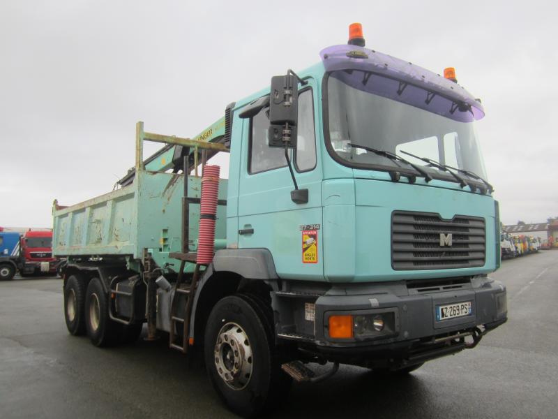 Camion MAN 27.414 Benne Bi-benne