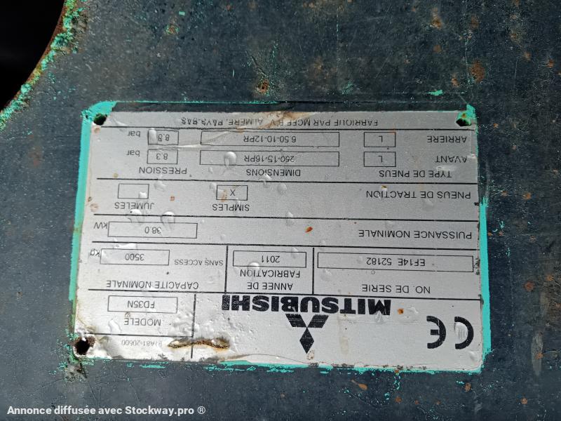 Photo Mitsubishi FD35N  image 15/15