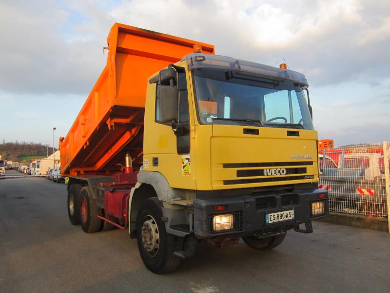 Camion Iveco Eurotrakker Benne Bi-benne