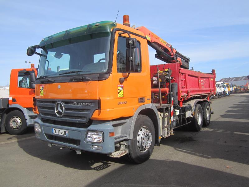 Camion Mercedes Actros 2632 Benne Bi-benne