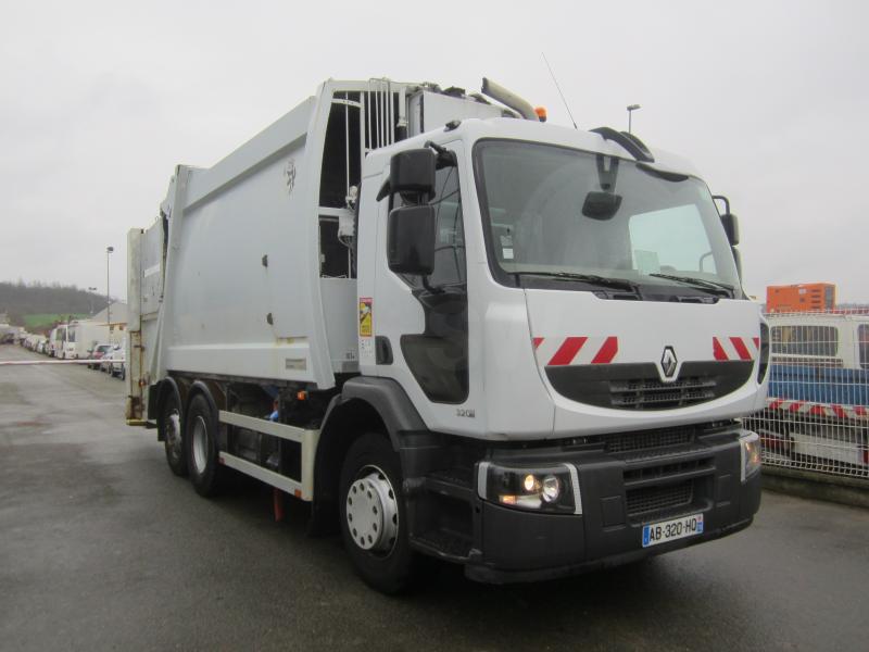 Engin de voirie Renault Premium 320 DXI Camion benne à ordures ménagères