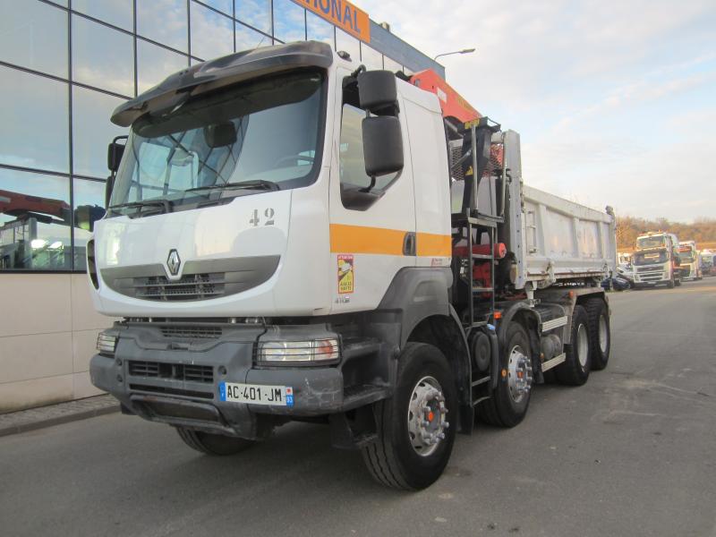 Camion Renault Kerax 410 DXI Benne Bi-benne