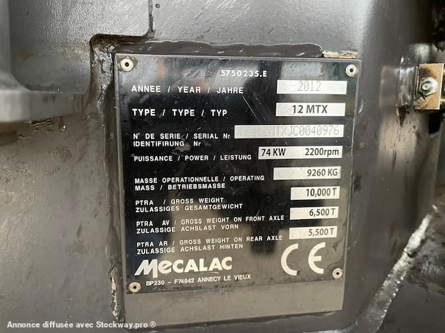 Photo Mecalac 12 MTX  image 3/16