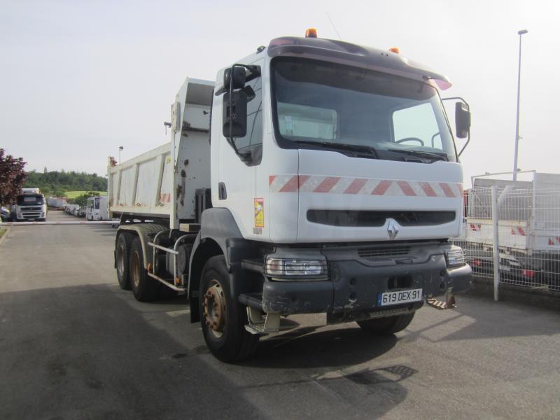 Camion Renault Kerax 370 DXI Benne Bi-benne