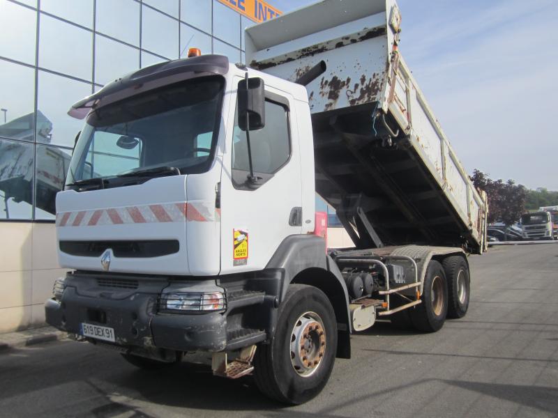 Camion Renault Kerax 370 DXI Benne Bi-benne