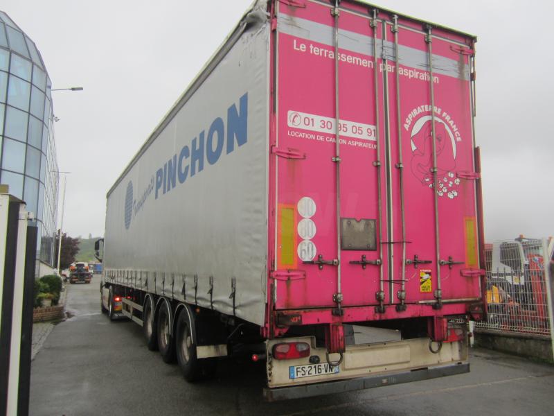 Semi-remorque Fruehauf Rideaux coulissants PLSC