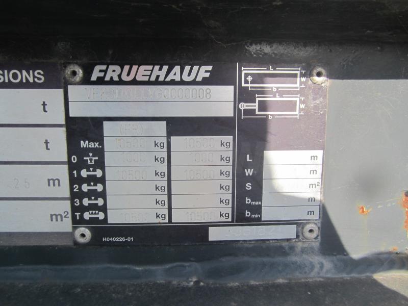 Remorque Fruehauf dolly Autre