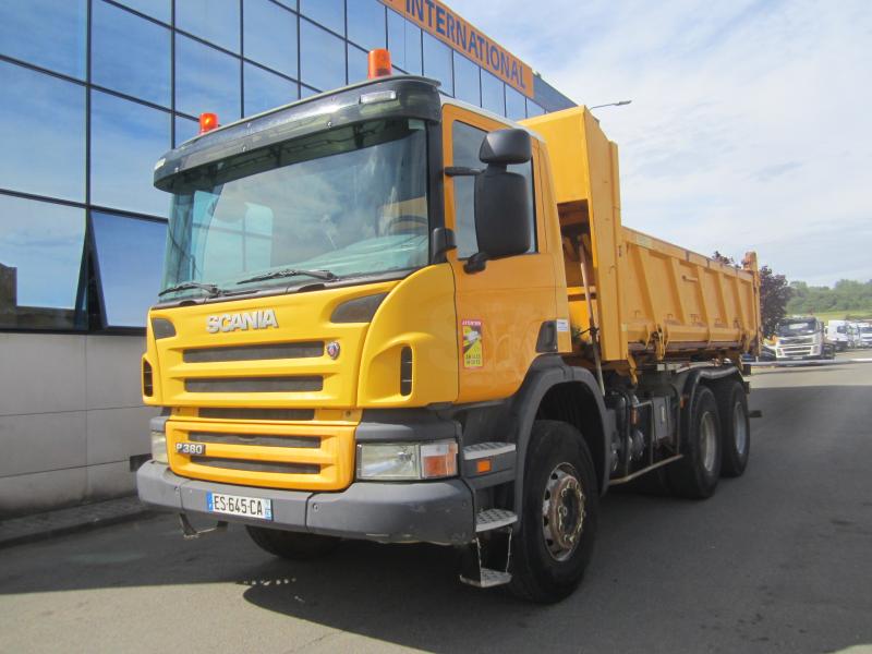 Camion Scania P 380 Benne Bi-benne