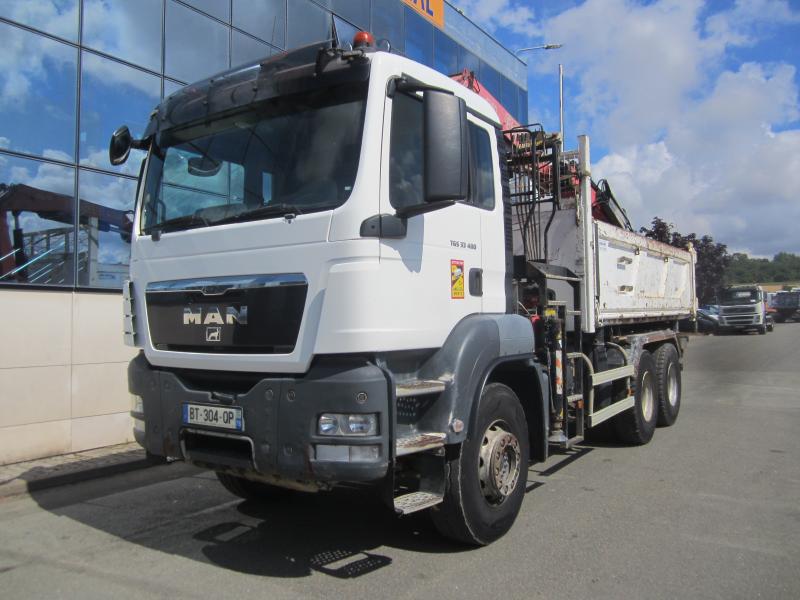 Camion MAN TGS 33.400 Benne Bi-benne