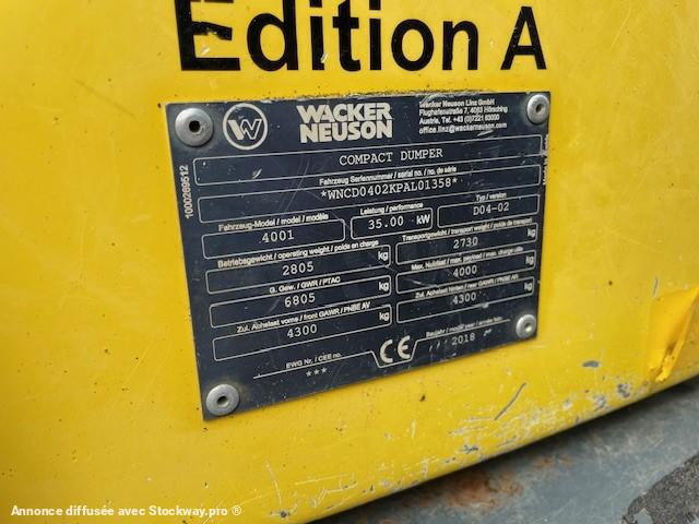 Photo Wacker Neuson 4001  image 5/8