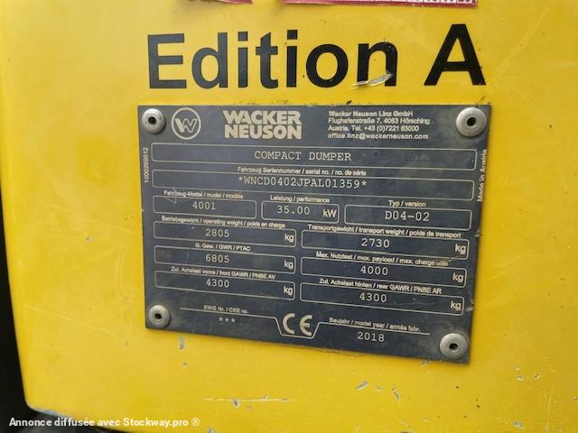 Photo Wacker Neuson 4001  image 9/10