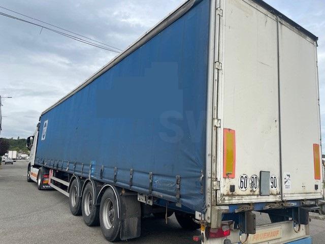 Semi-remorque Fruehauf Rideaux coulissants PLSC