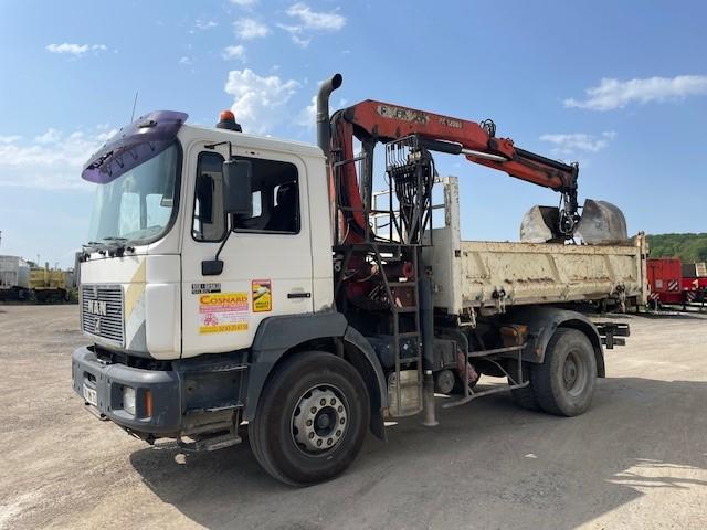 Camion MAN 19.293 Benne Bi-benne